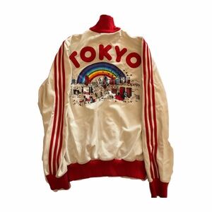 Adidas Women's Sweater - Red and White